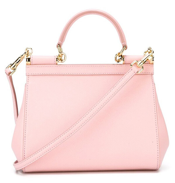 17SS DOLCE & GABBANA ドルチェ&ガッバーナ コピー DG166 SMALL‘SICILY’BAG IN DAUPHINE PRINT LEATHER